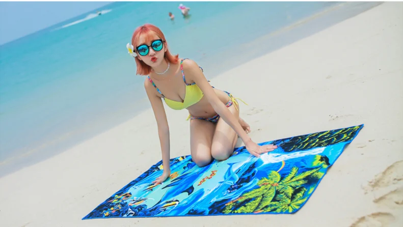 High end Christmas funny adult itsa beach towel for lounge chair