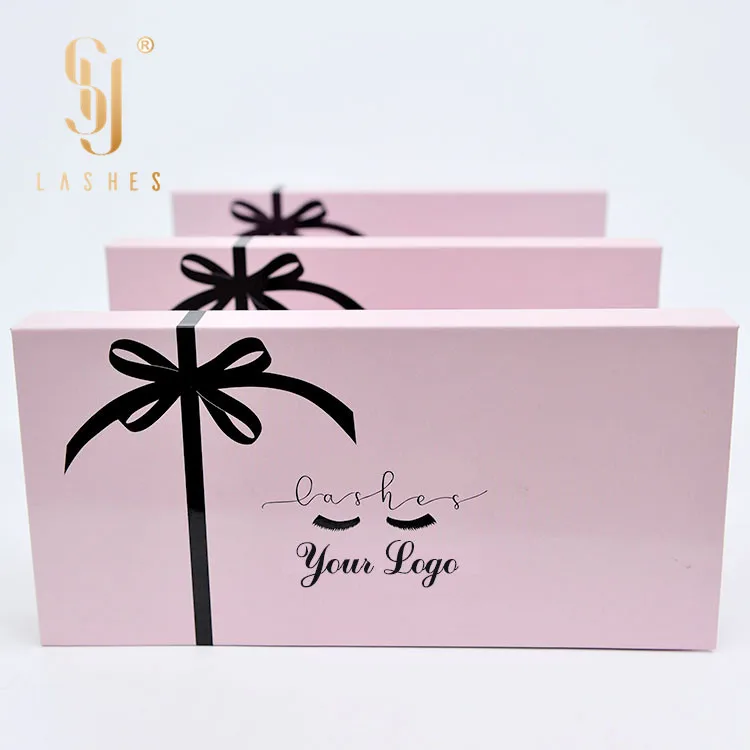 creat private label 3d mink eyelashes packaging boxes
