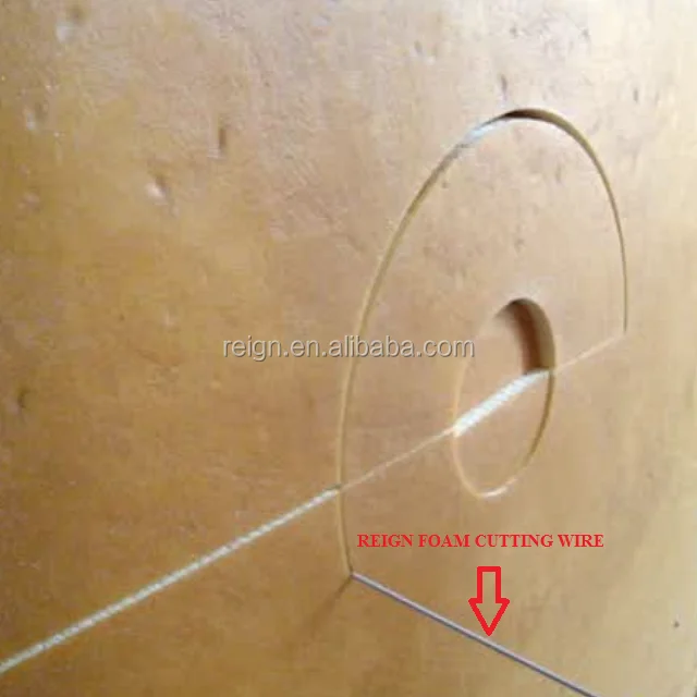 Chinese supplier sharp durable abrasive wire saw for sponge PU foam cutting machine parts