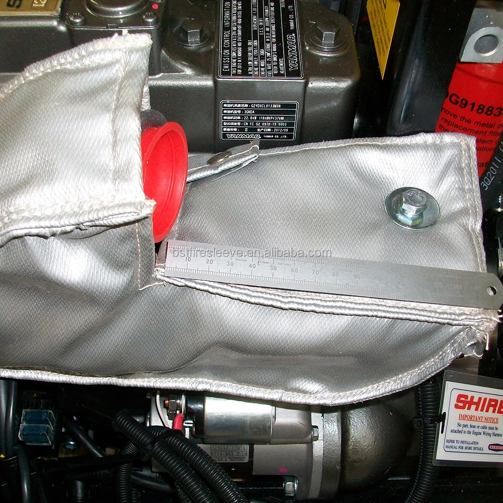 Тепловая защита для автомобильных выхлопных газов, теплозащитный кожух, коллектор, одеяло