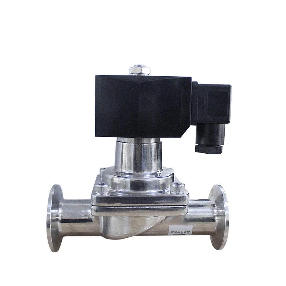 24VDC Stainless Steel Food Safe Sanitary Beer Solenoid Valve
