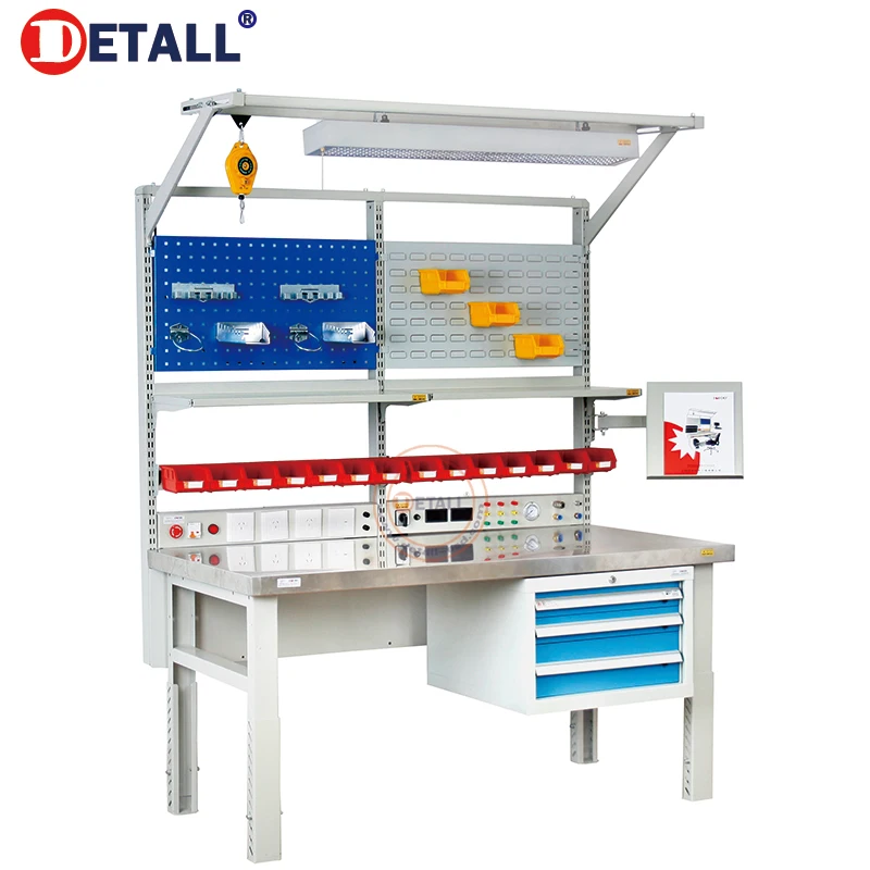 Detall Industrial Stainless Steel Table