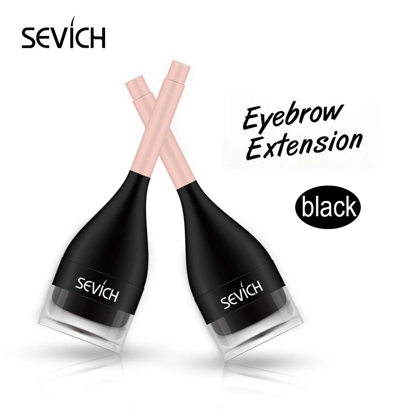 Private Label Women Fashion Eye Brow Wig Fiber Cosmetic Eyebrow Growth Extension