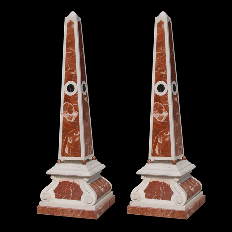 
Marble carving wedding flowers and pillars 