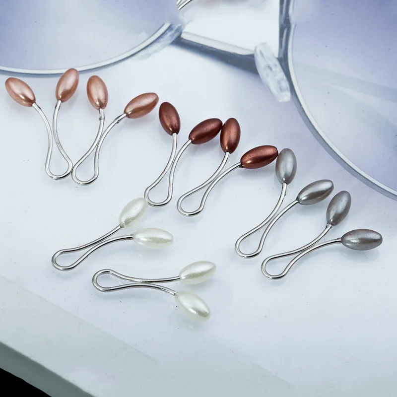 Недорогие и предпочтительные маленькие ювелирные изделия, смешанные 6 цветов, оптовая продажа, мусульманский женский головной убор, шарф, жемчужный зажим, шаль, игла