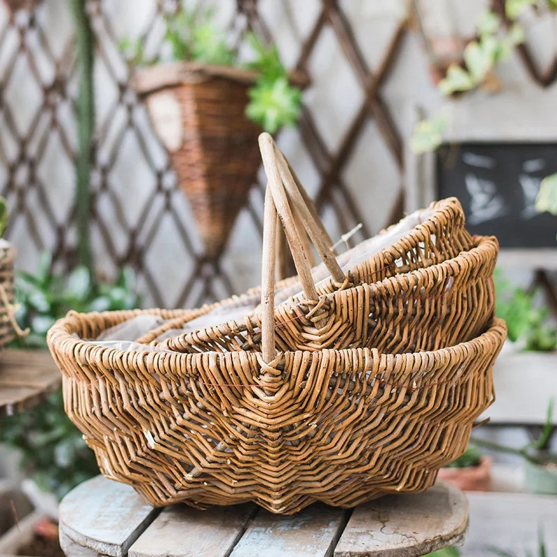 vintage eco friendly wholesale unique africa basket made of willow