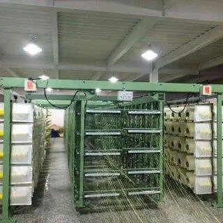 rotary yarn creel for warping machine