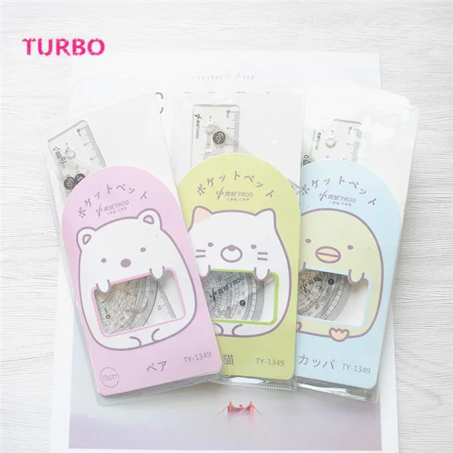 Yiwu, профессиональный производитель новых современных экологически чистых канцелярских принадлежностей для школы, офиса, набор многофункциональных пластиковых линейки