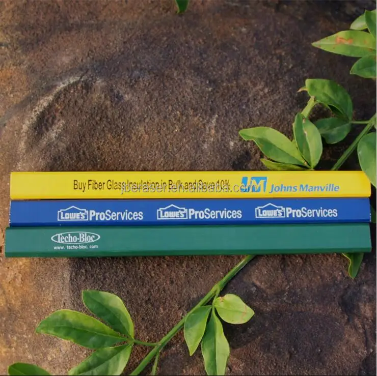 
Wholesale professional carpenter pencil with customized logo 
