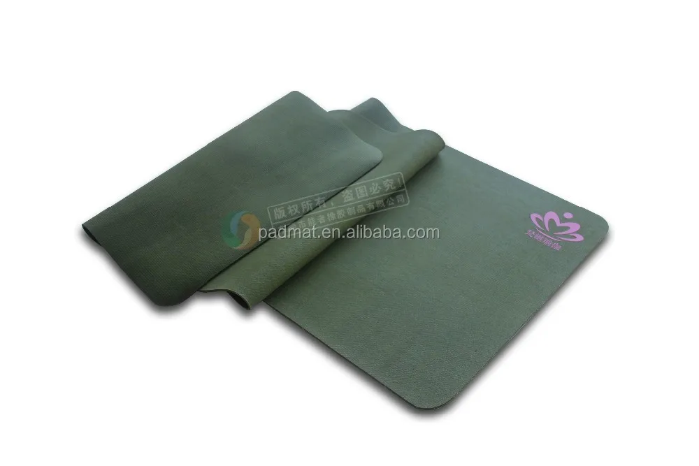 custom printed Natural Rubber dance mat yoga mats with logo, Eco durable yoga mat