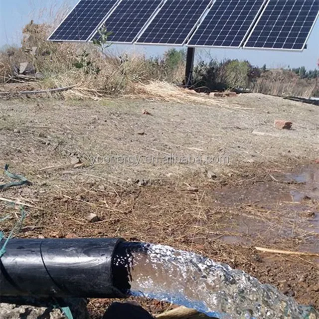 Competitive Price Solar Water Pump System With Submersible Tube Well Water Pump For Agriculture