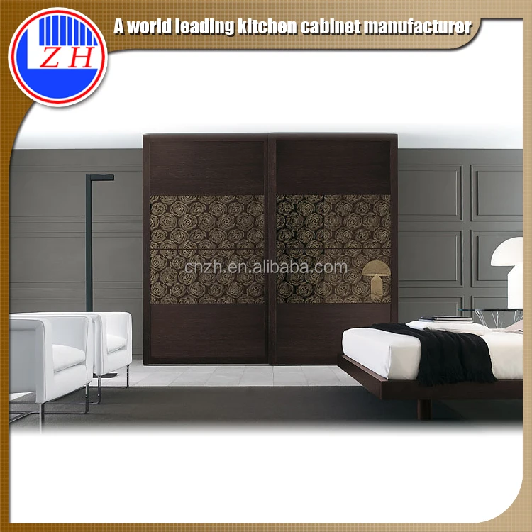 Wholesale sliding door closet indian bedroom wardrobe designs