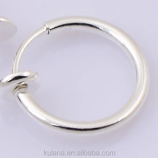 10 mm Wide Wholesale Surgical Steel Circulars Horseshoe Septum Nose Rings Ear Cartilage Jewelry