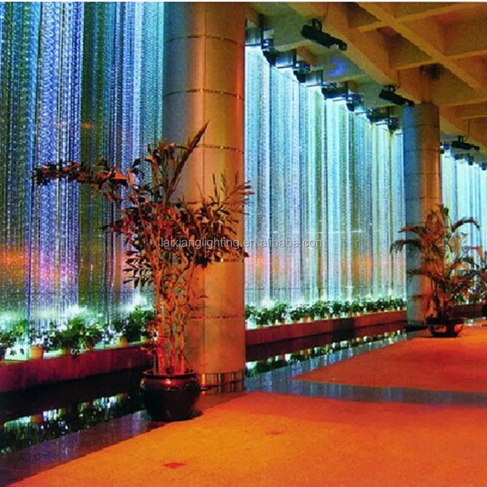 Curtain New Noncept best sale model luxury hotel curtains in 8 colors 45W LED engine