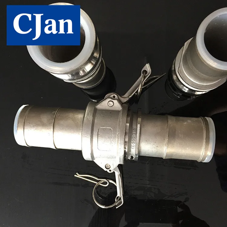 PFA линейный camlock E адаптер быстроразъемные соединения