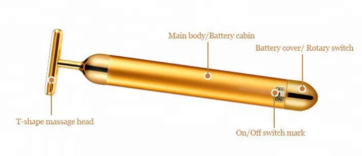 
Midom Beauty portable 24K gold multi-function face lift wrinkle removal facial tool cosmetic instruments other beauty equipment 