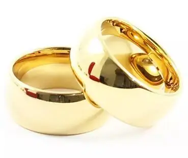 Factory wholesale quality tungsten carbide wedding rings gold