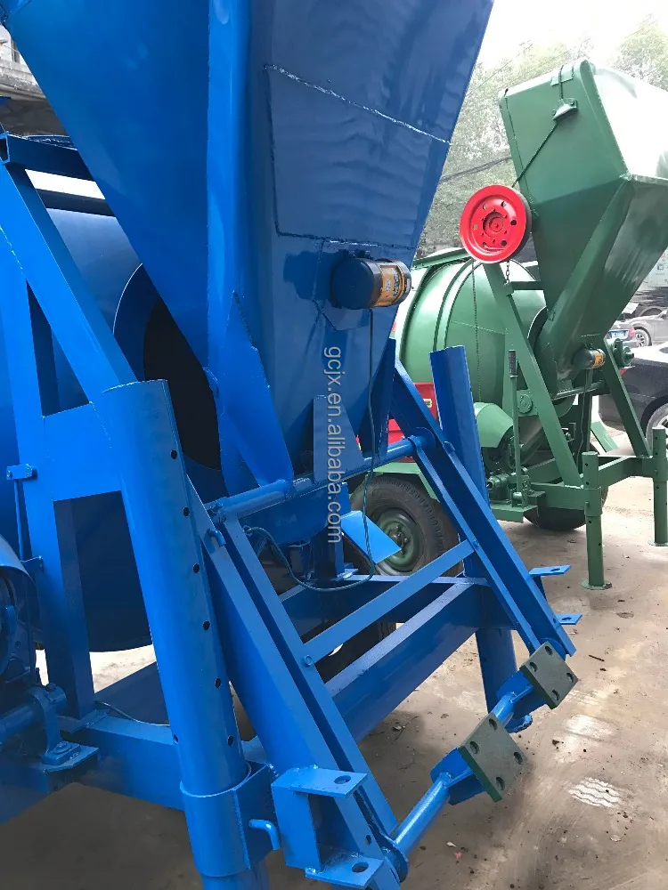 self loading reversing drum jzc jzr 350 electric concrete mixer machine with lift price