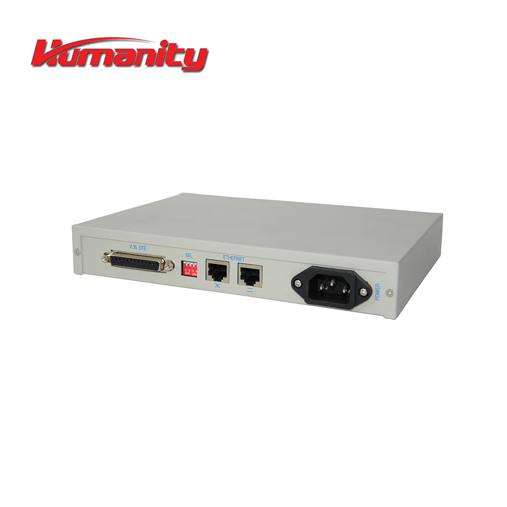 Ethernet over V3.5 solution HM-C110 Humanity V.35 to Ethernet Protocol Converter