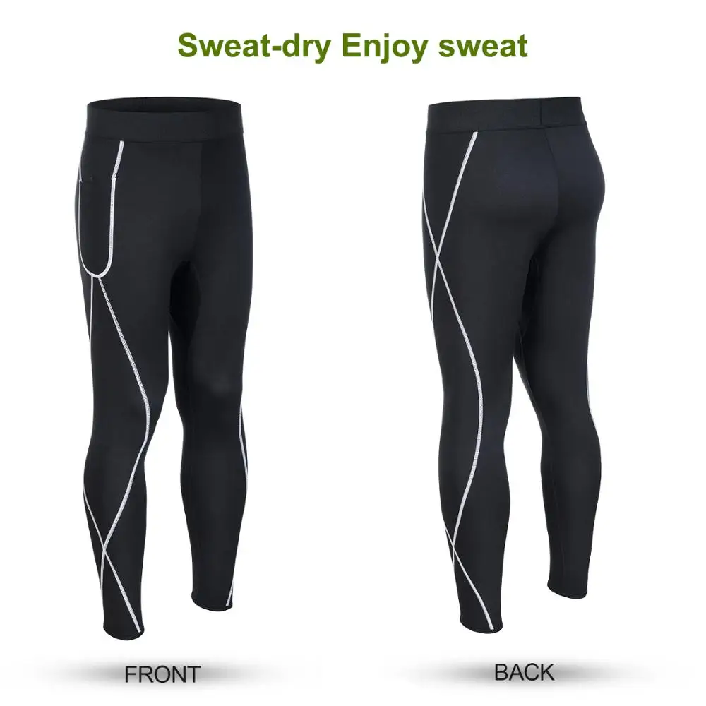 Men Clothing Diving Hot Pants High Waist Wetsuit Pants Neoprene Hot Sweat Weight Loss Sauna Pants