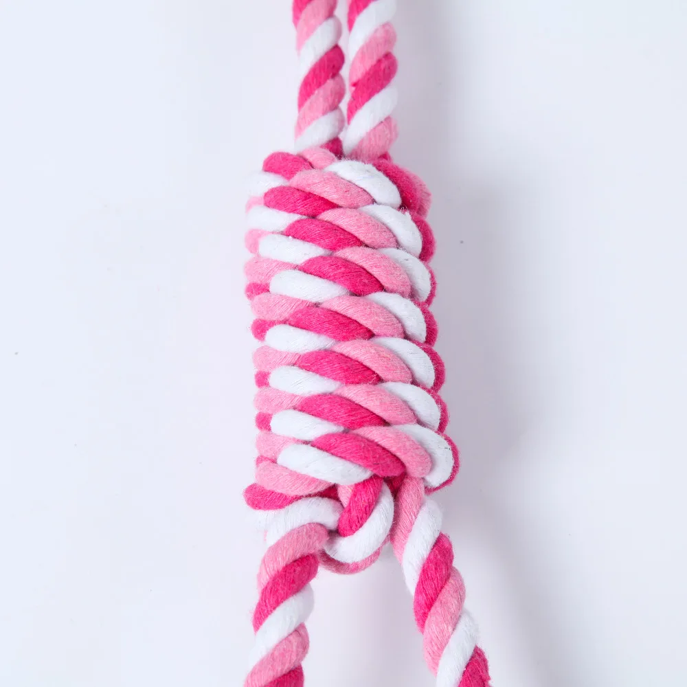 
Stocked Eco-Friendly Feature and Dogs Application ball tug rope dog toy 