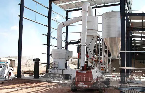Fast delivery Limestone grinding machine raymond milling to 200 mesh