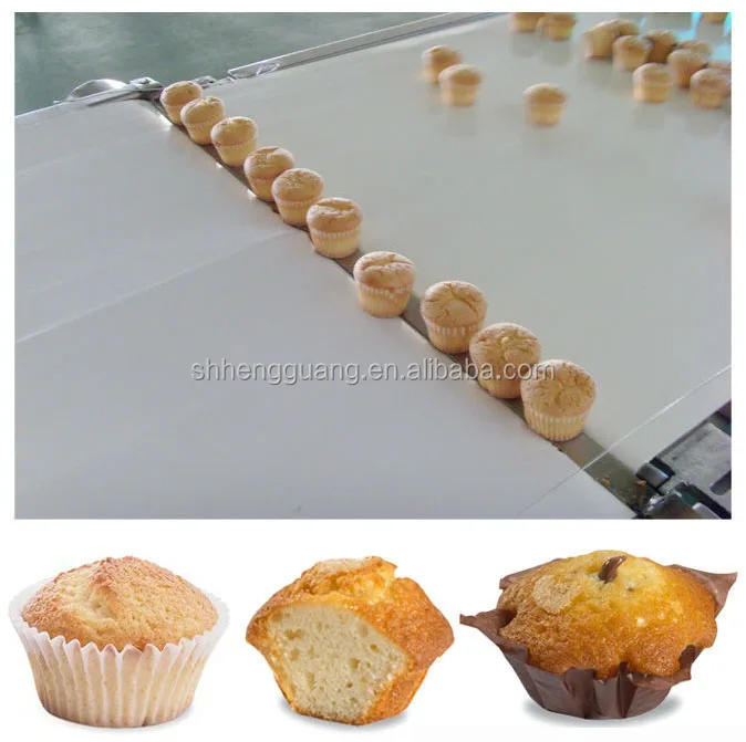 Completely automatic line cup cake machine