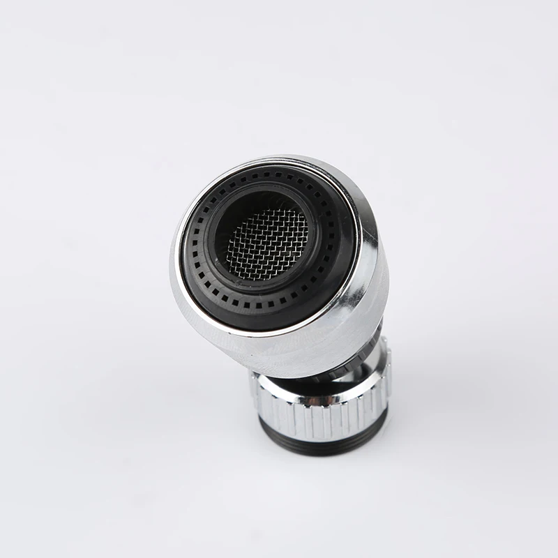 Chrome rotating aerator head water pressure kitchen faucet aerator