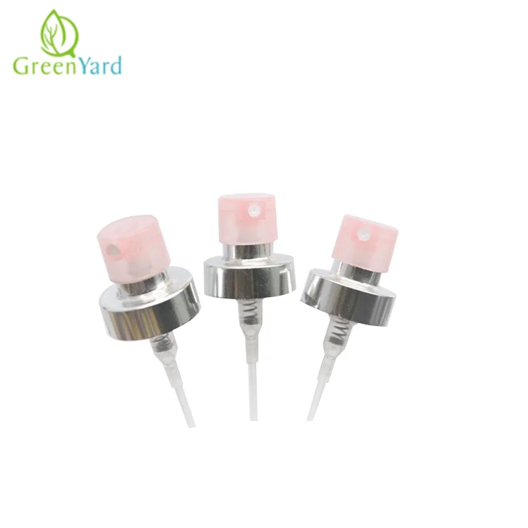 Aluminium Metal Black Crimp Perfume Spray Pump For Fragrance Bottle