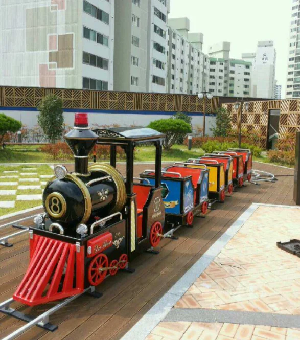 Hot!! amusement park rides railway train,kids tourist train for sale