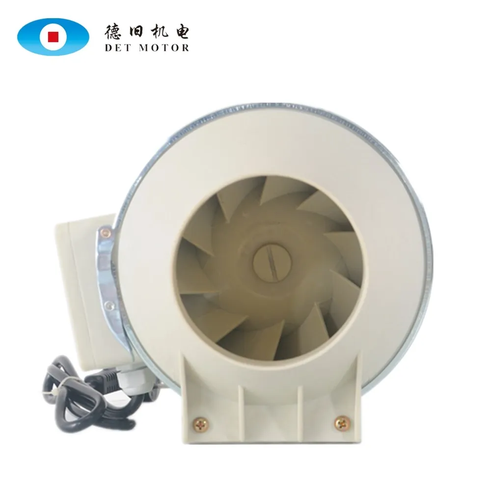 HVAC System Axial Ventilation Exhaust Plastic Small 100mm AC Silent 4 inch Electric 220v in line duct fan