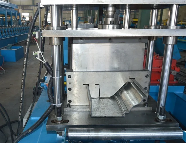 10-15 M / Min Automatic Rain Gutter Roll Forming Machine With Panasonic PlC Control System