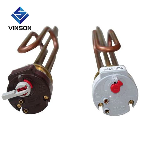 tubular heating element for water heater and water boiler