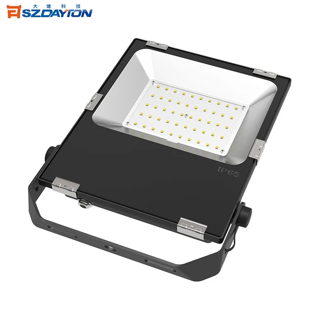 Bridgelux COB CE ROHS FCC IP65 10W 20W 30W 50W 70W 100W aluminum alloy high lumen led flood light