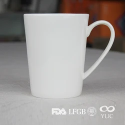 Good Quality 11 oz White Blank Sublimation ceramic fine porcelain customized Blank  bone china mug
