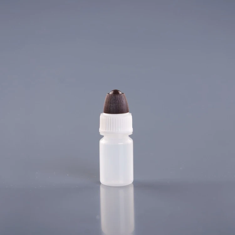 Wholesale 5ml Liquids Eye Drops Bottle White Plastic Dropper Bottles