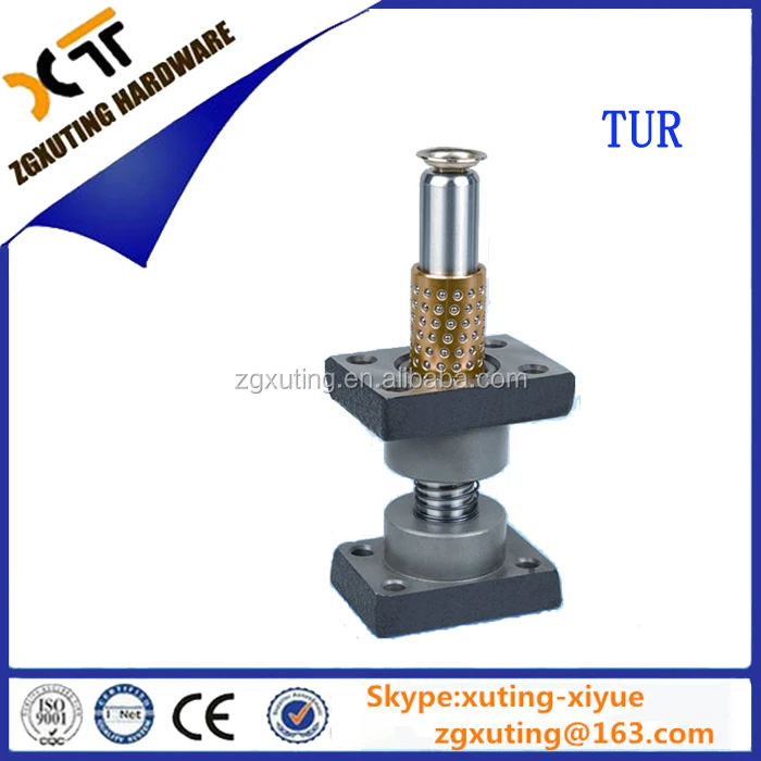 With steel ball bearing retainer TUR Type guide pillar components,steel ball guide post set