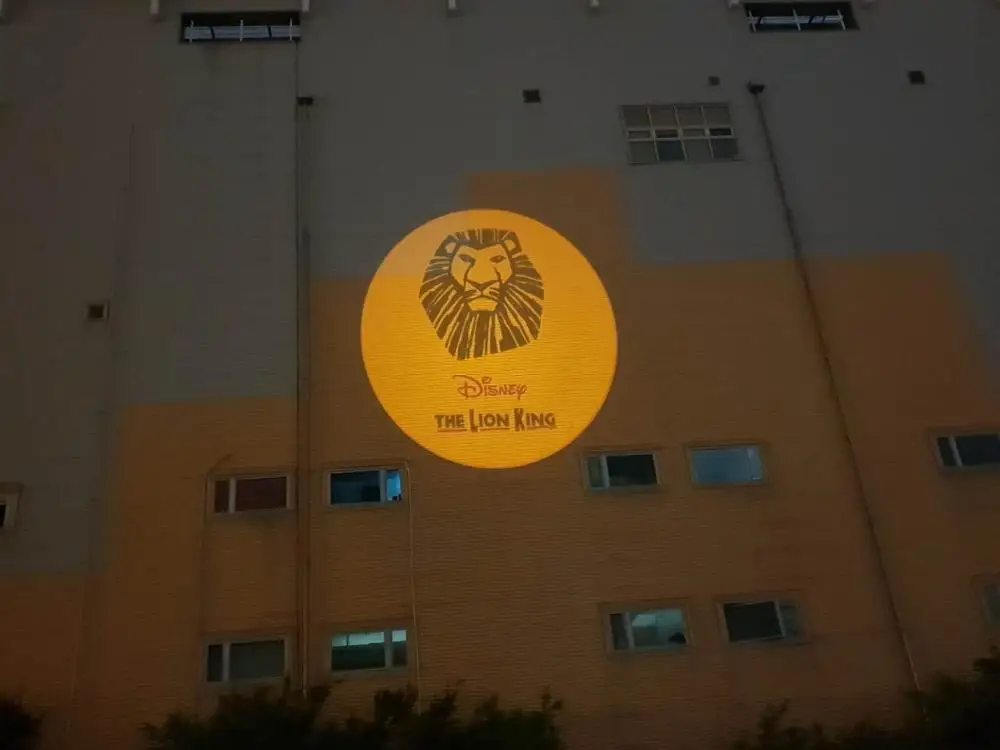 Мощный 150 Вт водонепроницаемый наружный светодиодный проектор с логотипом gobo