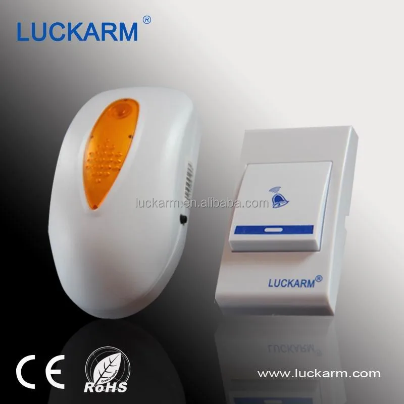 Battery type luckarm musical wireless office call bell