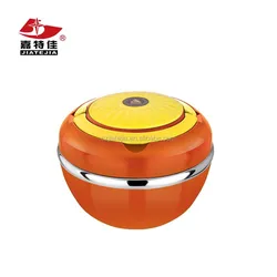 2017 customized colorful multi-funtion practical stainless steel insulated tiffin box lunch