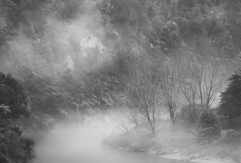 cooling fog mist fountain