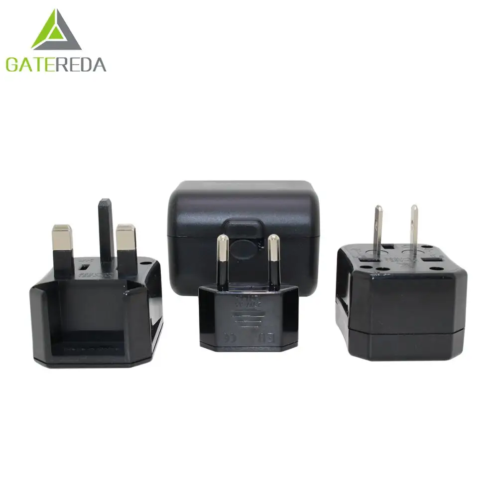 
ac universal power adaptor wall charger travel adapter eu aus uk us plug Universal Travel adapter with portable design with 4 plugs and worldwide socket&nbsp;