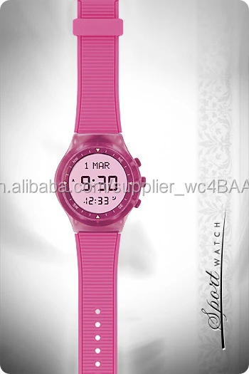 МОЛИТВА РАЗ Завод прямые продажи islanmic водонепроницаемый азан часы для видов и дамы