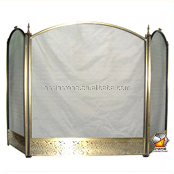 Fireplaces Guard & Brass Fire Screen in Accessories