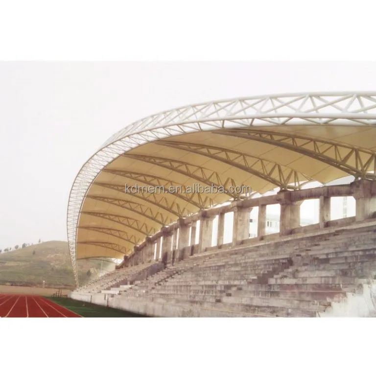 
PTFE tensile membrane stadium roofing 