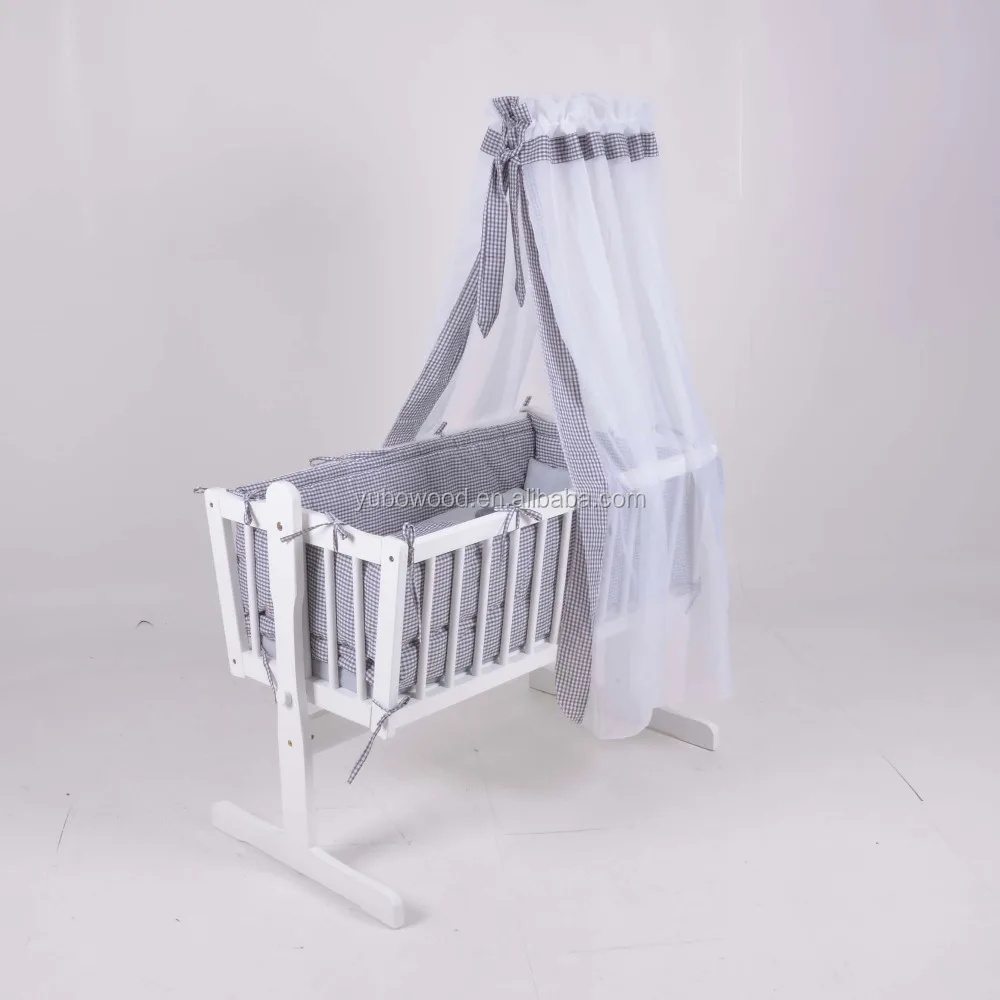 
baby cradle Bed Swinging baby crib wooden rocking crib 