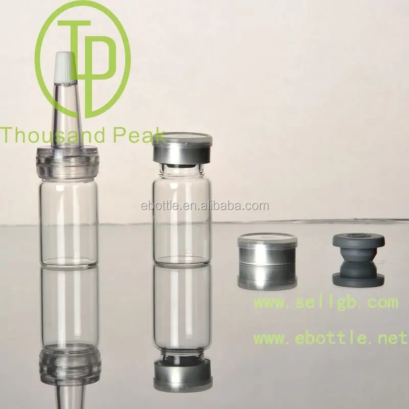 20ml 40ml serum glass bottle with lotion pump and cap