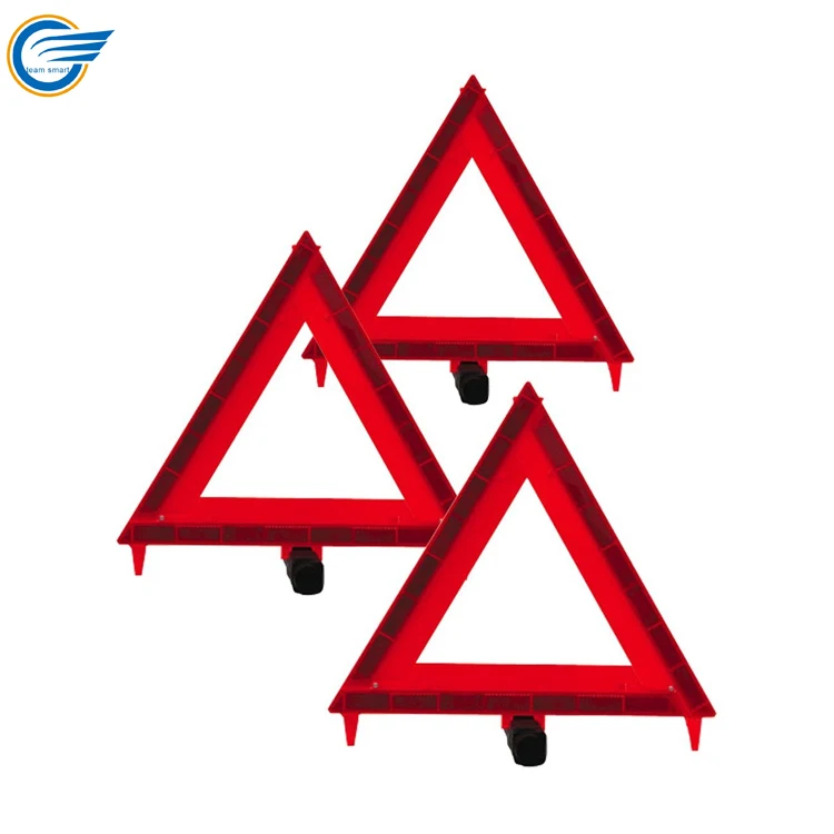 3 упак. высокая видимость придорожных Светоотражающие предупреждающие треугольники