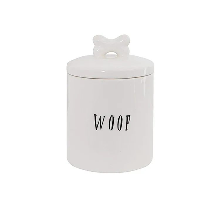 Ceramic Bread Pan Dog Treat Jars