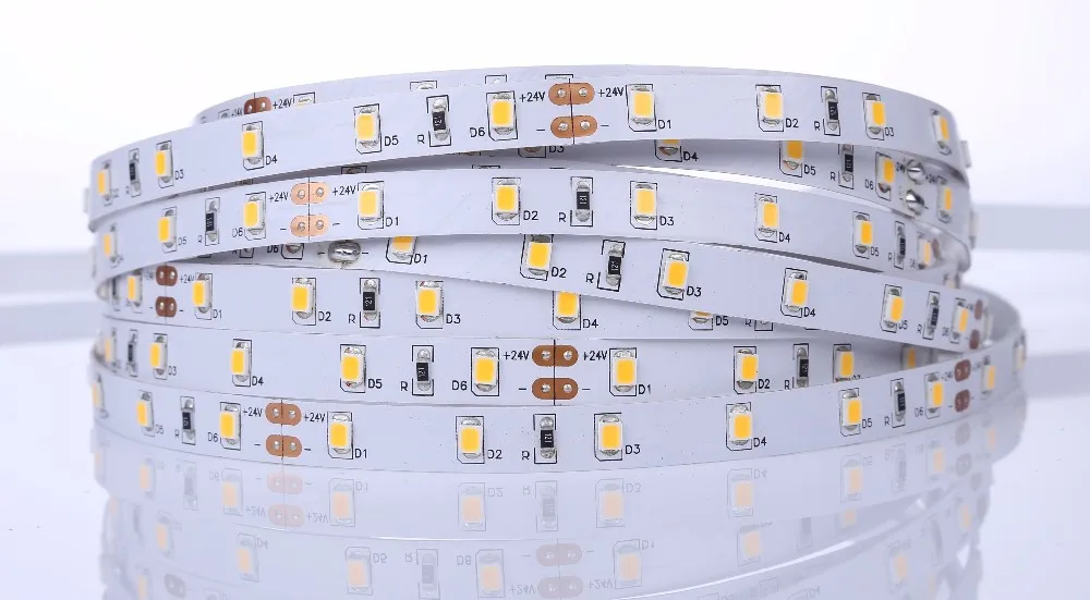 Wholesale High Quality 60led/m 120led/m Warm White 2835 IP20 Bare Board 24V 12V LEDstrip